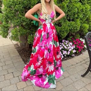 Floral Long Dress